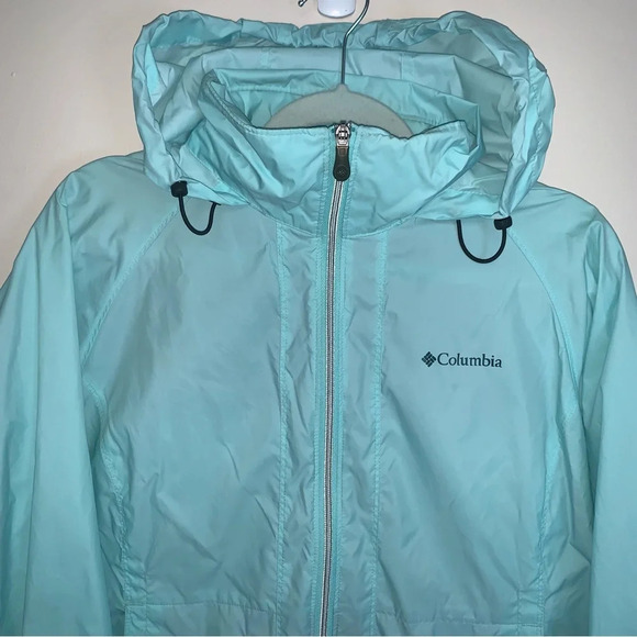 Columbia Rain Jacket Waterproof Zip Up L - Picture 9 of 10